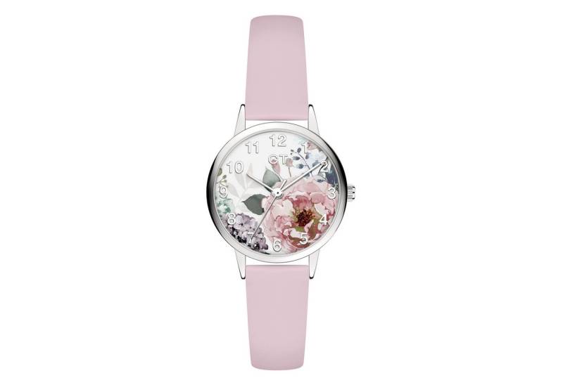 COOL TIME Quarzuhr The Cool Flower Power CT-0016-LQ, Armbanduhr, Kinderuhr, Mädchen, analog von COOL TIME