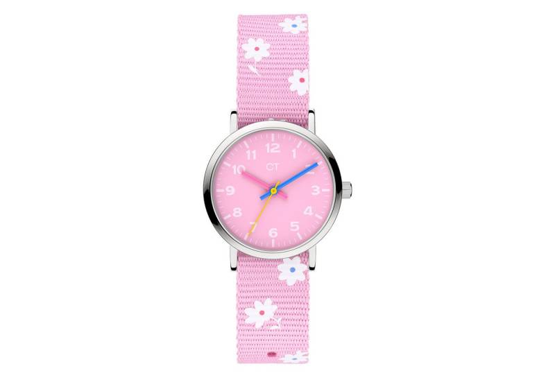 COOL TIME Quarzuhr The Cool Flower Power CT-0040-LQ, Armbanduhr, Kinderuhr, Mädchen, analog von COOL TIME