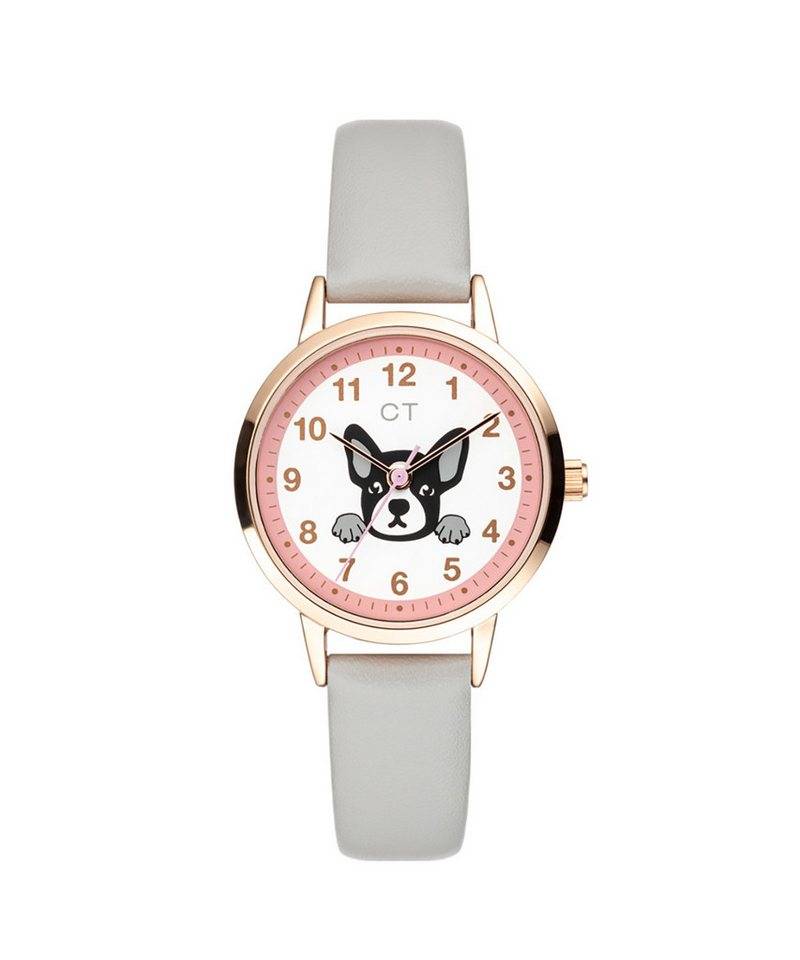 COOL TIME Quarzuhr The Cool Grey Bully CT-0006-LQ, Armbanduhr, Kinderuhr, Mädchen, analog von COOL TIME