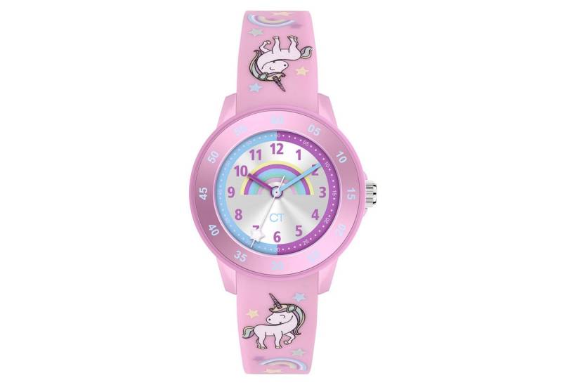 COOL TIME Quarzuhr The Cool Pink Unicorn CT-0053-PQ, Armbanduhr, Silikonarmband, Kinderuhr, Mädchen, analog von COOL TIME