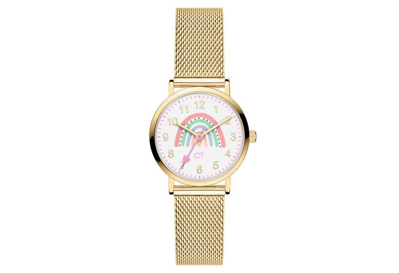 COOL TIME Quarzuhr The Cool Rainbow CT-0058-MQ, Armbanduhr, Edelstahlarmband, Kinderuhr, Mädchen, analog von COOL TIME