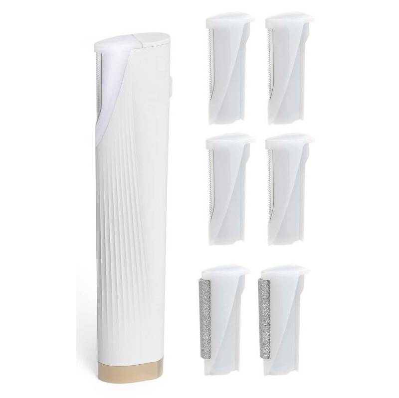 COOL-i ® Haarschneider Elektro-Gesichtshaarentferner – Schmerzfreies Dermaplaning-Gerät, für Frauen mit LED, 3 Stufen & 6 Klingen – Peeling & Haarentfernung von COOL-i ®