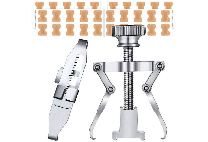 COOL-i ® Maniküre-Pediküre-Set 42-teiliges Eingewachsene-Zehennägel-Pflegeset, Nagelkorrektor & Hilfsmittel für schmerzfreie Fußpflege zu Hause von COOL-i ®