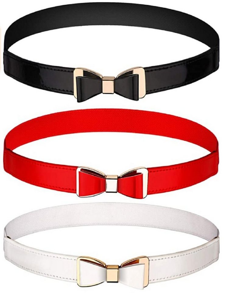 COOL-i ® Taillengürtel (1-St) 3 Stücke Damen Dünn Taillengürtel Dünner Gürtel für Kleid von COOL-i ®