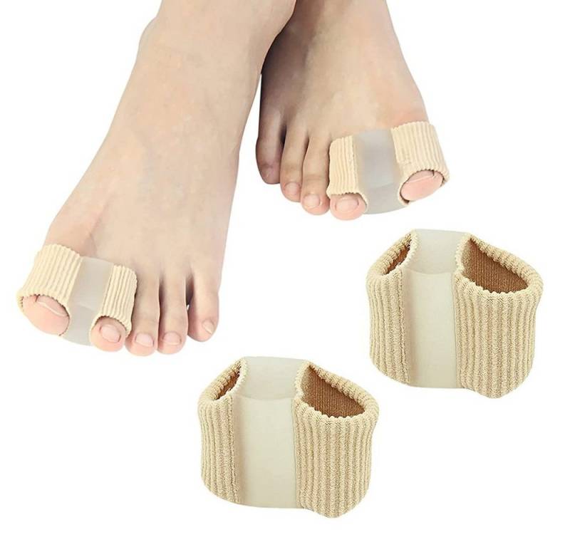COOL-i ® Zehenkorrektor Silikon Zehenspreizer für Hallux Valgus (1 Paar), bei Ballenzeh – für Tag & Nacht, unauffällig & unisex tragbar von COOL-i ®