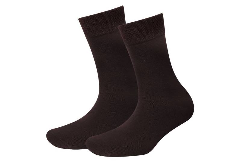 COOL7 Socken Damen und Herren Business Socken Corespun 2er Pack 98% Baumwolle (2er Pack, 2er Pack) ohne Gummidruck, handgekettelt, vorgewaschen, hautfreundlich von COOL7