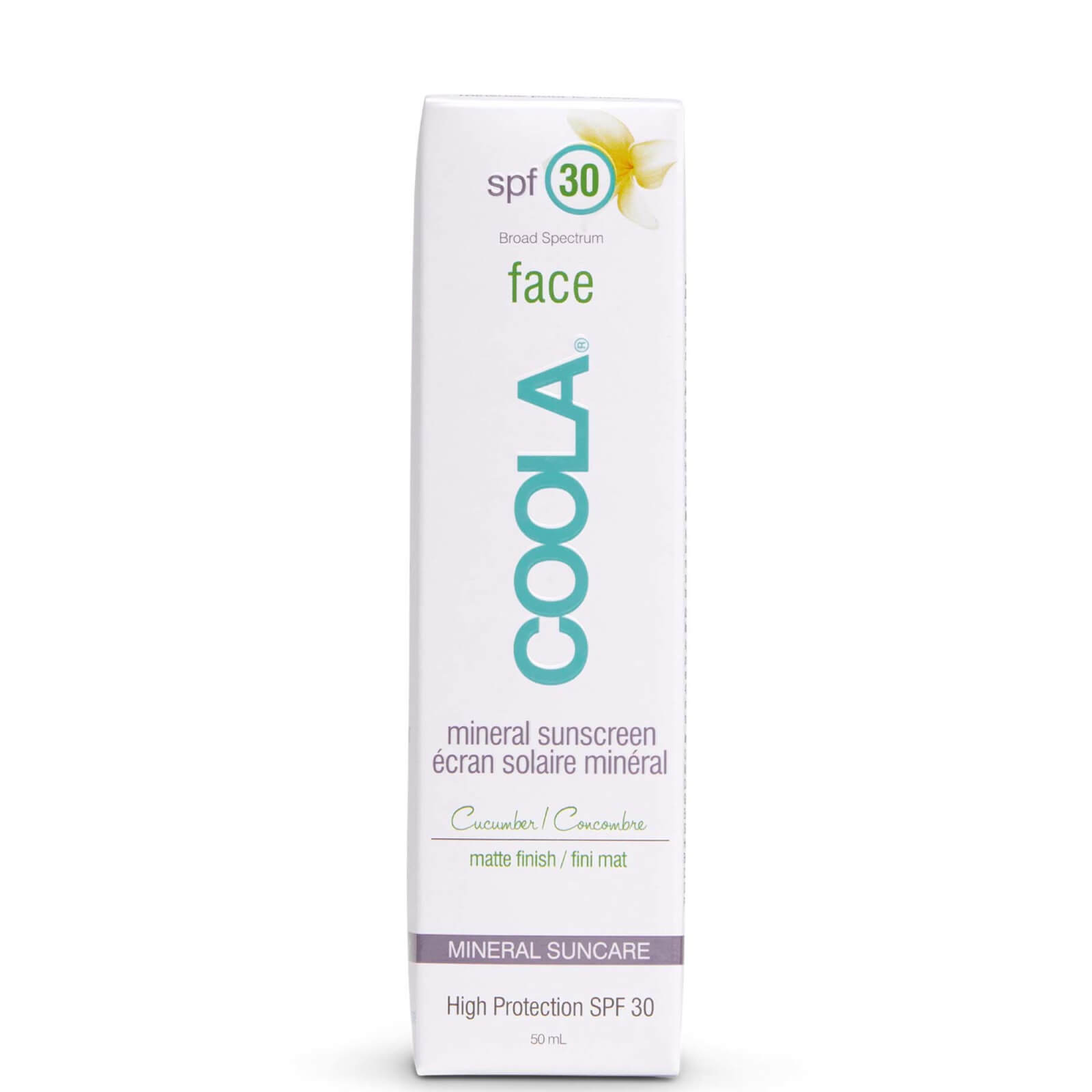 COOLA Mineral Matte Cucumber SPF30 50ml von COOLA