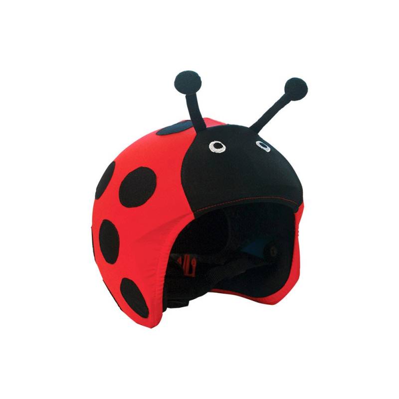 Coolcasc Ladybug Helmabdeckung. Passt Auf Jeden Helm Jede Sportart Und Größe. Einheitsgröße. Einer Passt Für Alle von COOLCASC