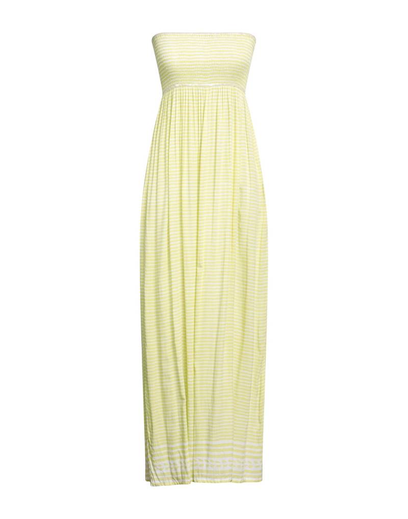 COOLCHANGE Maxi-kleid Damen Limettengrün von COOLCHANGE