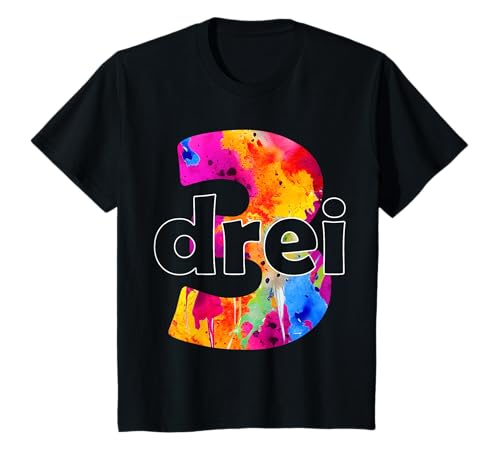 Kinder DREI 3 JAHRE ALT JUNGE 3. GEBURTSTAG T-Shirt Kinder DREI 3 JAHRE ALT JUNGE 3. GEBURTSTAG T-Shirt von COOLE KINDER GEBURTSTAGS DESIGNS UND OUTFITS