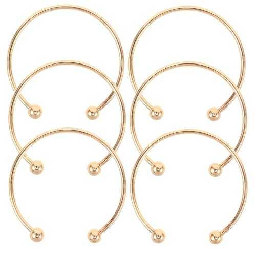 COOLHIYA 2 Stück offene Armreife: Breites Armband, verstellbar, offene Kupferarmbänder, modischer Statement-Schmuck für Damen, Kostümzubehör COOLHIYA 2 Stück offene Armreife: Breites Armband, verstellbar, offene Kupferarmbänder, modischer Statement-Schmuck für Damen, Kostümzubehör von COOLHIYA