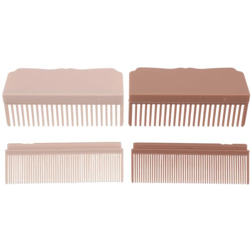 COOLHIYA 2-teiliger Haarglätter-Aufsatzkamm: Hitzebeständige Kohlefaser – Tragbare Haarbürste – Aufsteckbares, selbstklebendes Styling-Tool für Frauen zum täglichen Glätten COOLHIYA 2-teiliger Haarglätter-Aufsatzkamm: Hitzebeständige Kohlefaser – Tragbare Haarbürste – Aufsteckbares, selbstklebendes Styling-Tool für Frauen zum täglichen Glätten von COOLHIYA