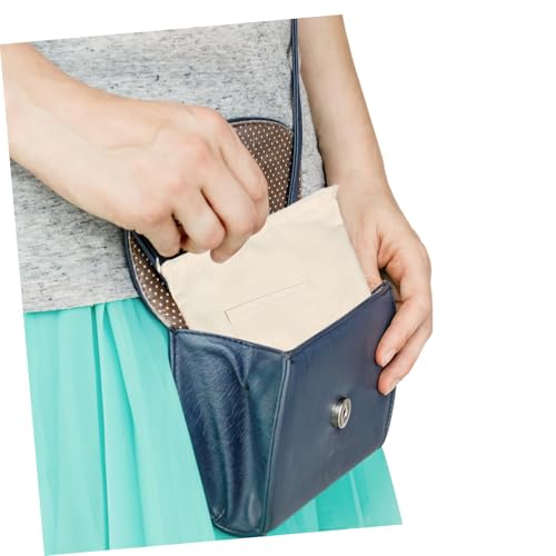 COOLHIYA 3 Stück Teiliges Tasche Organizer Innenfutter mit Kordelzug Handgewebte Vielseitige Innentasche mit Fächern für Strohtaschen Bucket Bags und Einkaufstaschen von COOLHIYA