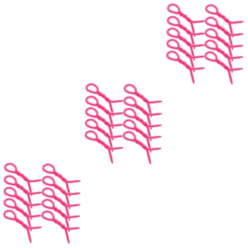 COOLHIYA 30 Stück Teiliges Spirale Lockenwickler aus Silikon Kleine Dauerwellenstäbe für Frauen Einfach zu Verwenden Komfortabel für Retro und Wellenfrisuren Geeignet für Salon und Zuhause von COOLHIYA