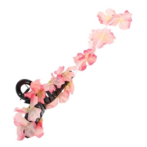 COOLHIYA Haarschmuck Mit Hortensien-blumen Boho-stil Haarklammer Mit Quaste Rutschfeste Clip-halter Für Frauen Und Mädchen Leicht Und Komfortabel Für Sommer-partys Und Alltag von COOLHIYA