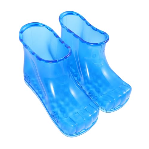 COOLHIYA PVC Fußbad Schuhe für Damen Hohe Fußsoaker Boots Langlebig Bequem Tragbar für Entspannende Fußpflege zu Hause Entspannendes Fußbad Rutschfest COOLHIYA PVC Fußbad Schuhe für Damen Hohe Fußsoaker Boots Langlebig Bequem Tragbar für Entspannende Fußpflege zu Hause Entspannendes Fußbad Rutschfest von COOLHIYA