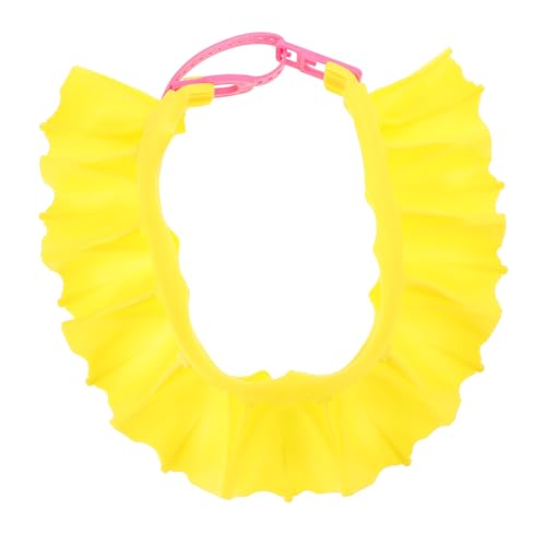 COOLHIYA Verstellbare Waschhaube aus Weichem Tpe Wasserdichte Shampoo Kappe für Kleinkinder Schutz vor Wasser Augen und Ohren Beim Haarewaschen Leichter Tragbarer Duschhut für Junge Mädchen von COOLHIYA