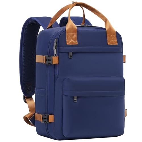 COOLIFE Handgepäck Rucksack für Easyjet Handgepäck 45x36x20, Reiserucksack Handgepack Flugzeug 30L mit Laptopfach für Weekender Kurze Trip, für Herren Damen von COOLIFE