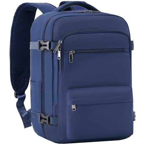 COOLIFE Handgepäck Rucksack für Easyjet Handgepäck 45x36x20, Reiserucksack Handgepack Flugzeug 30L mit Laptopfach für Weekender Kurze Trip, für Herren Damen von COOLIFE