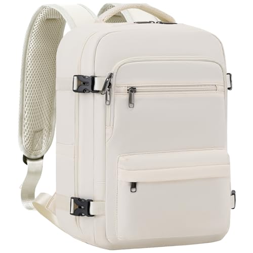 COOLIFE Handgepäck Rucksack für Easyjet Handgepäck 45x36x20, Reiserucksack Handgepack Flugzeug 30L mit Laptopfach für Weekender Kurze Trip, für Herren Damen von COOLIFE