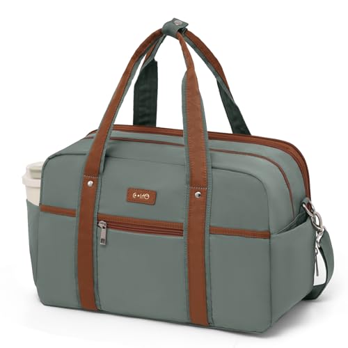 COOLIFE Ryanair Handgepäck 40x20x25, Erweiterbare Handgepäck Tasche für Flugzeug, Reisetasche Klein Faltbare Sporttasche Weekender Handgepäck Koffer für Herren und Damen 20L-24L von COOLIFE