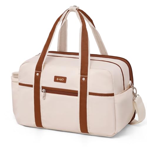 COOLIFE Ryanair Handgepäck 40x20x25, Erweiterbare Handgepäck Tasche für Flugzeug, Reisetasche Klein Faltbare Sporttasche Weekender Handgepäck Koffer für Herren und Damen 20L-24L von COOLIFE