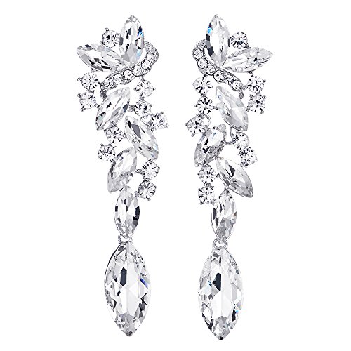 Art Deco Hochzeit Braut Partei Strass Marquise Cluster Chandelier Kronleuchter Baumelnde Lange Statement Ohrringe Art Deco Hochzeit Braut Partei Strass Marquise Cluster Chandelier Kronleuchter Baumelnde Lange Statement Ohrringe von COOLSTEELANDBEYOND