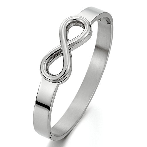 COOLSTEELANDBEYOND Freundschaft Number 8 Edelstahl Infinity Unendlich Liebe Armband für Damen Herren Poliert COOLSTEELANDBEYOND Freundschaft Number 8 Edelstahl Infinity Unendlich Liebe Armband für Damen Herren Poliert von COOLSTEELANDBEYOND