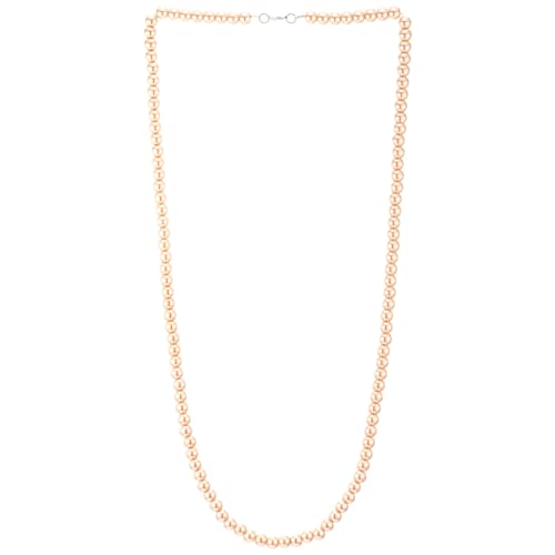 COOLSTEELANDBEYOND Lange Champagner Perle Statement Halskette Perlen Kette, Abendkleid Hochzeit Bankette Partei von COOLSTEELANDBEYOND
