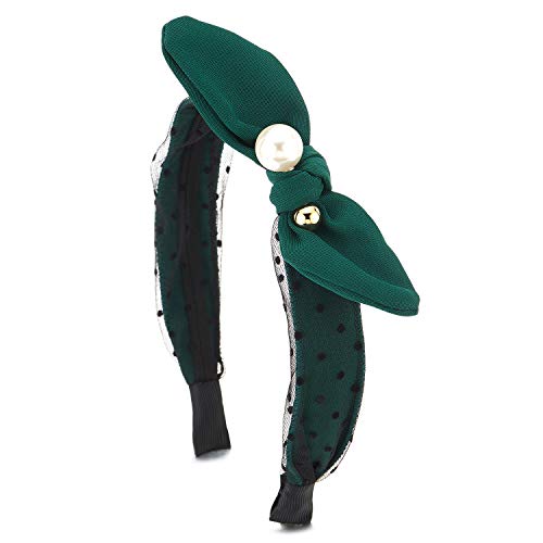 Hipster Boho Schick Grün Schleife Perle Wulst Haarreif Haarkranz Stirnband Kopfband Haarband mit Punktiert Spitze Hipster Boho Schick Grün Schleife Perle Wulst Haarreif Haarkranz Stirnband Kopfband Haarband mit Punktiert Spitze von COOLSTEELANDBEYOND