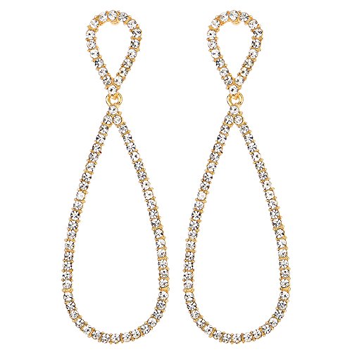 Hochzeit Braut Partei Abschlussball Gold Strass 8 Form Unendlichkeit Lange Baumelnde Statement Ohrstecker Ohrringe Hochzeit Braut Partei Abschlussball Gold Strass 8 Form Unendlichkeit Lange Baumelnde Statement Ohrstecker Ohrringe von COOLSTEELANDBEYOND