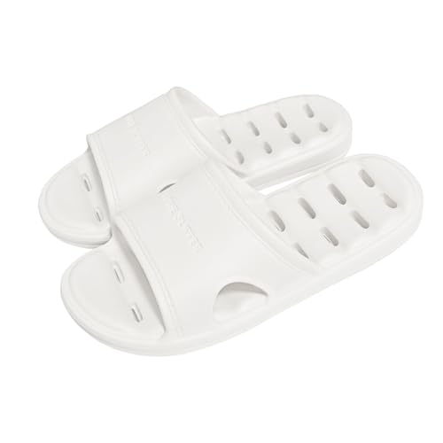 Dusche Schuhe für Frauen und Männer weich gepolstert Anti-Rutsch-Rutschen Hausschuhe Komfort schnell trocknende Sandalen mit Löchern für Badezimmer Indoor Home Pool Spa von COONE