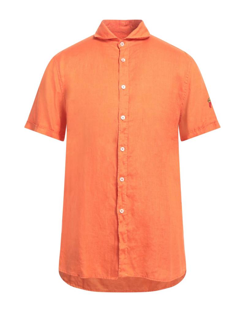 COOPERATIVA PESCATORI POSILLIPO Hemd Herren Orange von COOPERATIVA PESCATORI POSILLIPO
