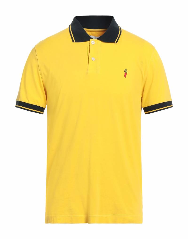 COOPERATIVA PESCATORI POSILLIPO Poloshirt Herren Gelb von COOPERATIVA PESCATORI POSILLIPO