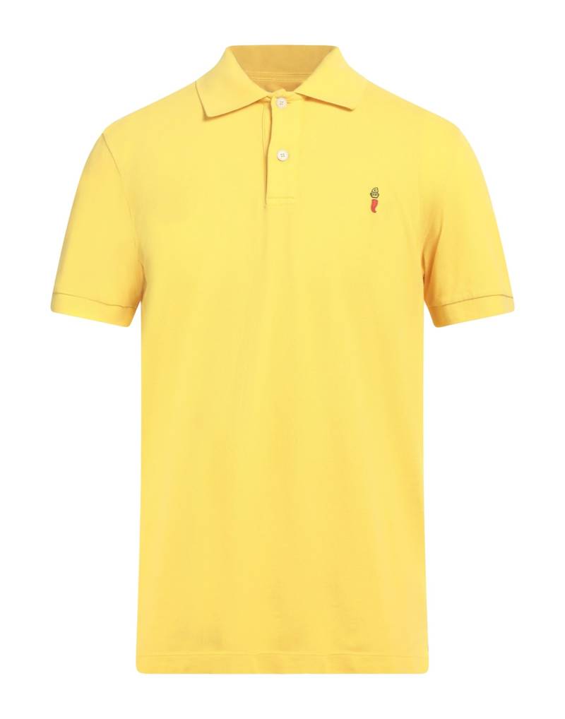 COOPERATIVA PESCATORI POSILLIPO Poloshirt Herren Gelb von COOPERATIVA PESCATORI POSILLIPO