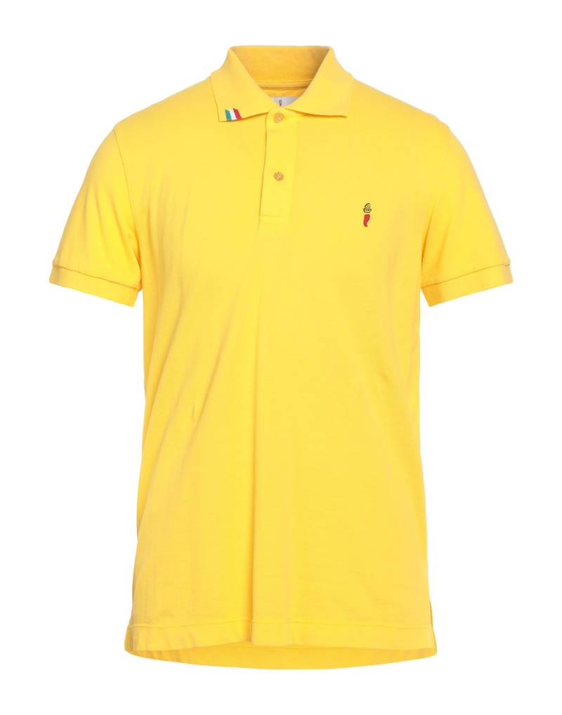 COOPERATIVA PESCATORI POSILLIPO Poloshirt Herren Gelb von COOPERATIVA PESCATORI POSILLIPO