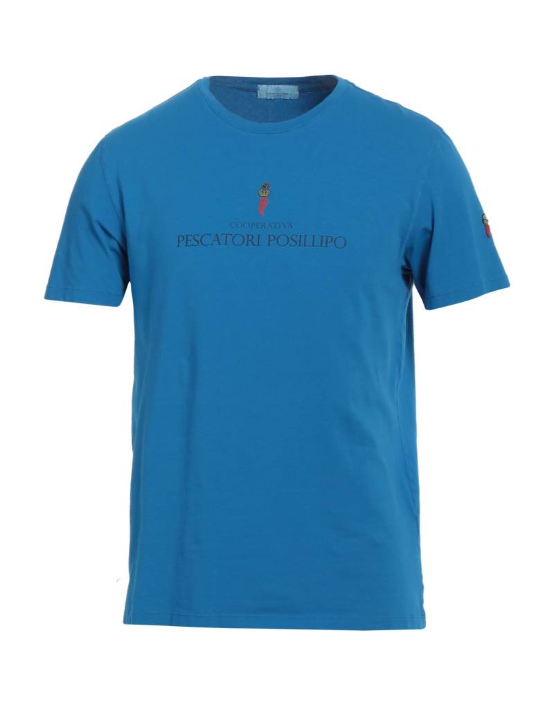 COOPERATIVA PESCATORI POSILLIPO T-shirts Herren Azurblau von COOPERATIVA PESCATORI POSILLIPO
