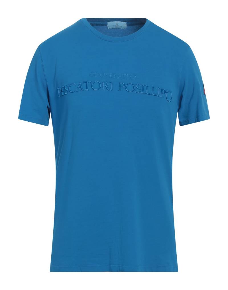COOPERATIVA PESCATORI POSILLIPO T-shirts Herren Azurblau von COOPERATIVA PESCATORI POSILLIPO
