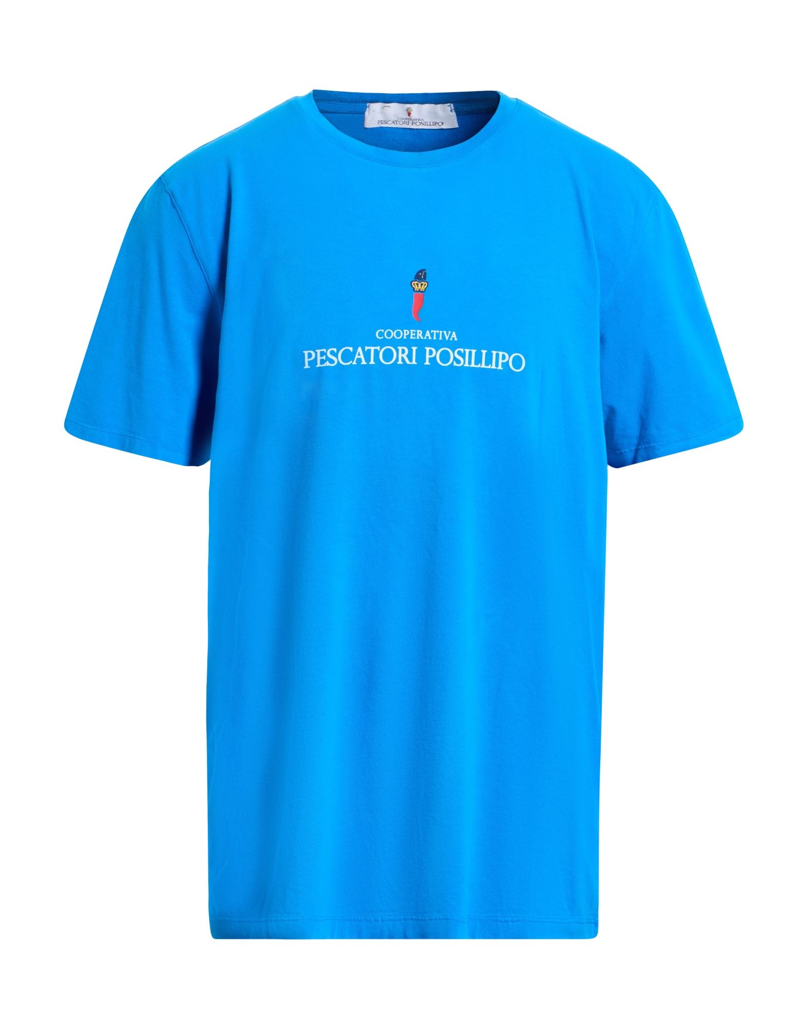 COOPERATIVA PESCATORI POSILLIPO T-shirts Herren Azurblau von COOPERATIVA PESCATORI POSILLIPO