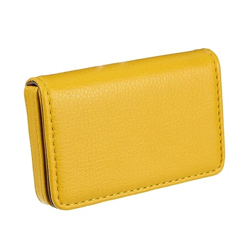 COOPHYA 1 Stück Karton Kartenpaket Ledergeldbörse Ändern kreditkartenhalter Credit Card Holder Brieftasche Namensfall tragbarer Koffer magnetisch Halterung Business-Box rostfreier Stahl von COOPHYA