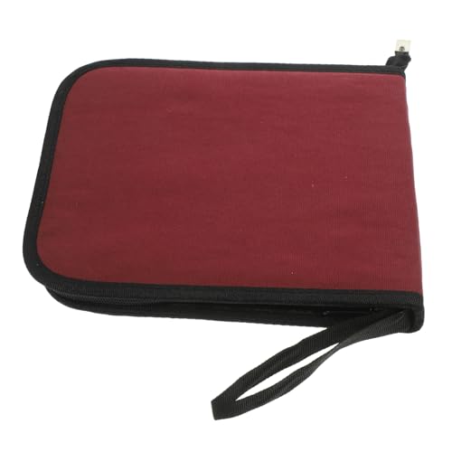 COOPHYA 1 Stück Mäppchen Kunstpinselhalter Aufbewahrungstaschen Stiftfalttasche Bleistift Auf Tasche Für Zeichenstifte Stiftetui Für Kunstmalerei Stiftorganisator Segeltuch von COOPHYA