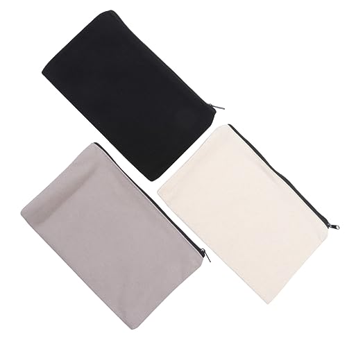 COOPHYA Make-up-Organizer Aufbewahrungstasche 12 Stück Canvas Reißverschluss Federmäppchen Kosmetiktasche Glatter Reißverschluss COOPHYA Make-up-Organizer Aufbewahrungstasche 12 Stück Canvas Reißverschluss Federmäppchen Kosmetiktasche Glatter Reißverschluss von COOPHYA