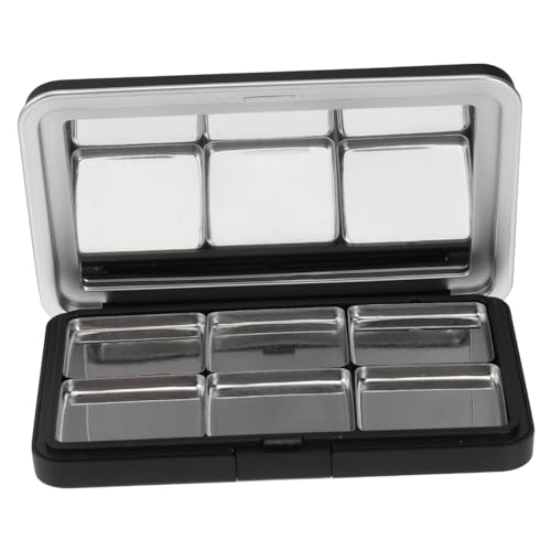 COOPHYA 1stk Lidschatten-box Kosmetikpfannen Leer Magnetische Lidschattenpfanne Make-up-palette Aus Weißblech Leere Lidschattenpalette Schminktablett Concealer Farbtablett Pack Reisen Wie von COOPHYA