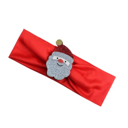 COOPHYA 2St Haargummi haarschmuck Weihnachtsstirnbänder für Babys Weihnachtskopfschmuck rot von COOPHYA