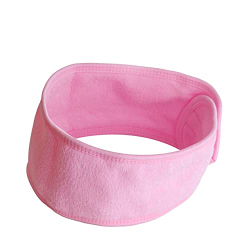 COOPHYA 2st Turban-mütze Spa-haarband Stirnbänder Für Damen Spa-gesichtskopf Yoga-stirnbänder Kosmetisches Haarband Dusche Haarband Yoga-stirnband Make-up-haarband Rosa Bilden Sammeleimer von COOPHYA