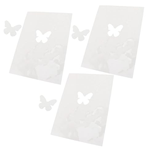 COOPHYA 3stücke Teiliges -bastelset Vorgeschnittene Schrumpffolienblätter Für Selbstgemachte Broschen Und Ornamente Für Kreative Handarbeitsprojekte Und Heimdekorationen Transparent von COOPHYA