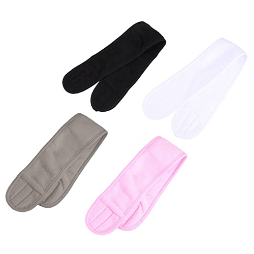 COOPHYA 4 Stück Stirnband Haarband Waschen Make-up-haarband Dehnbarer Kopfwickel Laufsport-haarband Yoga-stirnbänder Für Frauen Make-up-duschkopf-wrap Bilden Kopfbedeckung Stoff Mädchen von COOPHYA