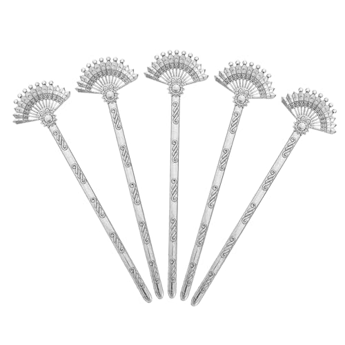 COOPHYA 5 Stück Teiliges Retro Haarnadeln aus Legierung Antike Chinesische Haarforken im Vintage-stil Elegantes Haarschmuck-accessoire für Damen Einfach zu Tragen und Modisch von COOPHYA