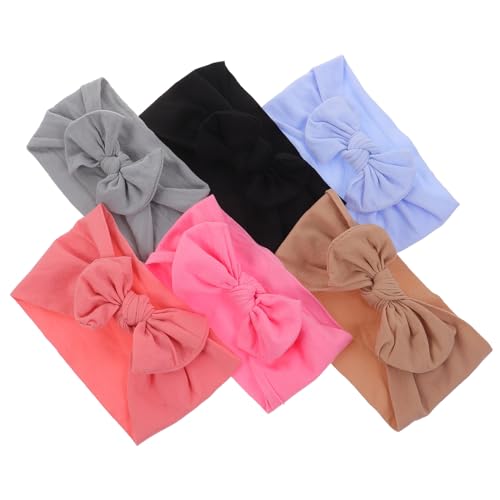 COOPHYA 6St stirnband kinder haarschmuck hair accessories Haarverschönerer Kopfwickel für Babys Stirnbänder für kleine Mädchen Haarbänder für Babys Sanft Elastischer Kopf Zubehör von COOPHYA