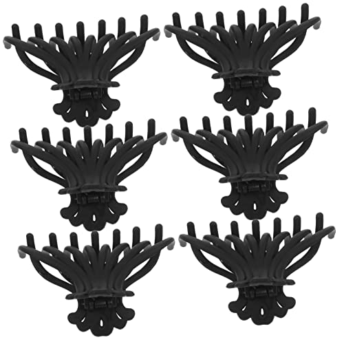 COOPHYA 6st Haarklammer Extra Großer Krallenclip Haarspangen Bunt Haarschmuck Für Frauen Jumbo-haarspangen Haarspangen Für Schwarze Krallenclips Haarnadel Dicht Eisen Hinterkopf Fräulein von COOPHYA